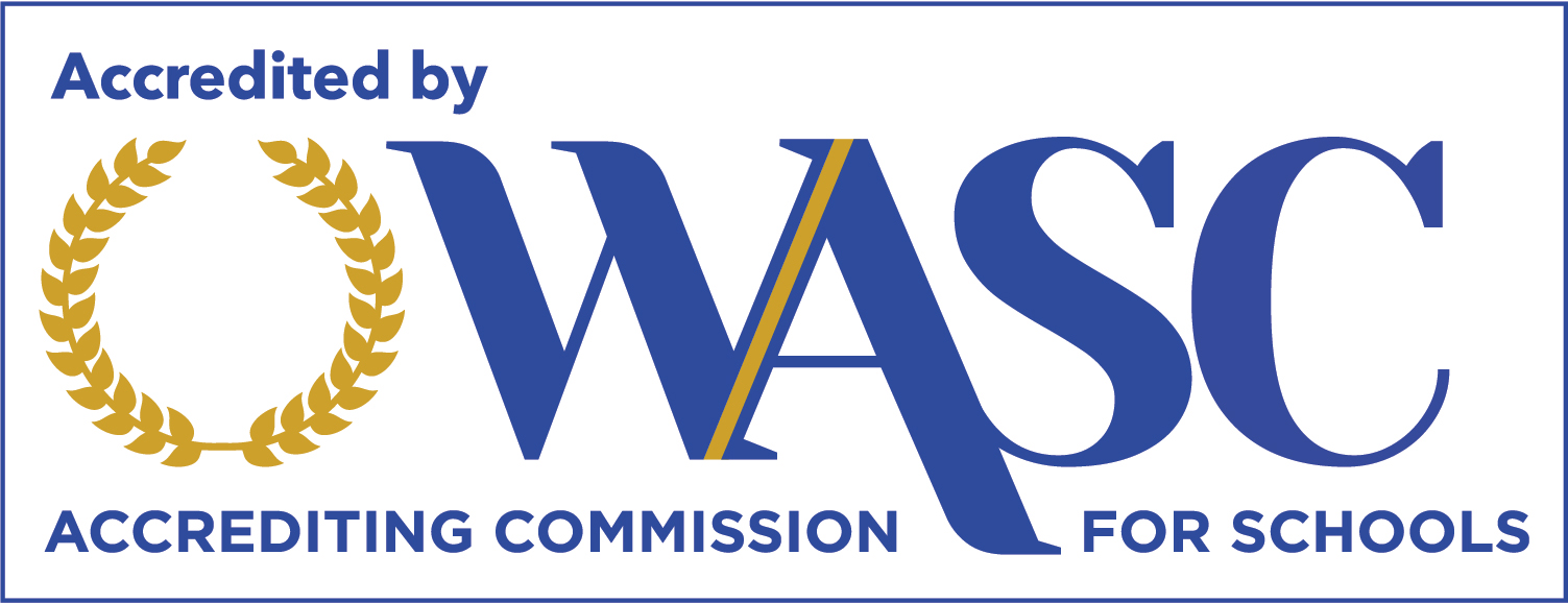 Accredited by WASC — Accrediting Commission for Schools